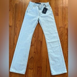 Levi light wash plank straight jeans special edition